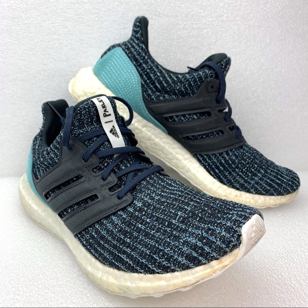Adidas Ultra Boost 4.0 Parley Cg3673 Running Shoes - Men's 8.5 / Women's 10